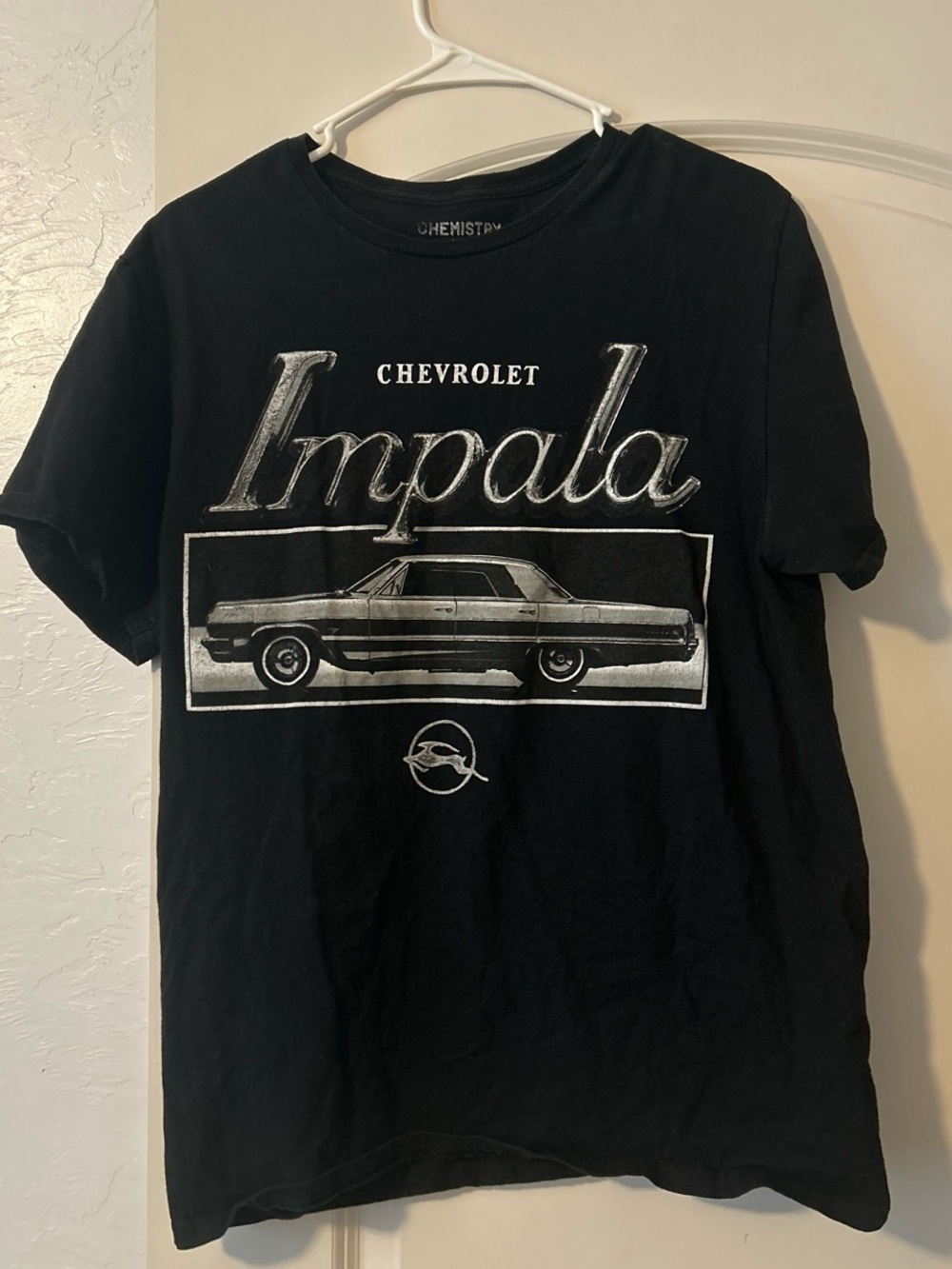 Chemistry Black Chevrolet Impala Graphic Tee